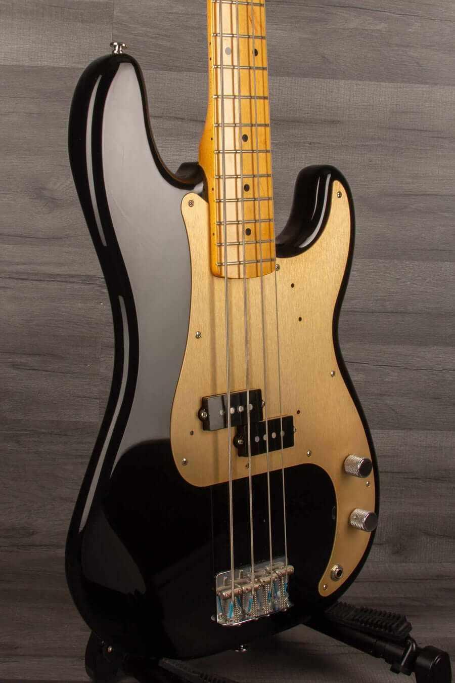 USED - Fender Classic Series '50s Precision Bass Guitar, Black - 2013