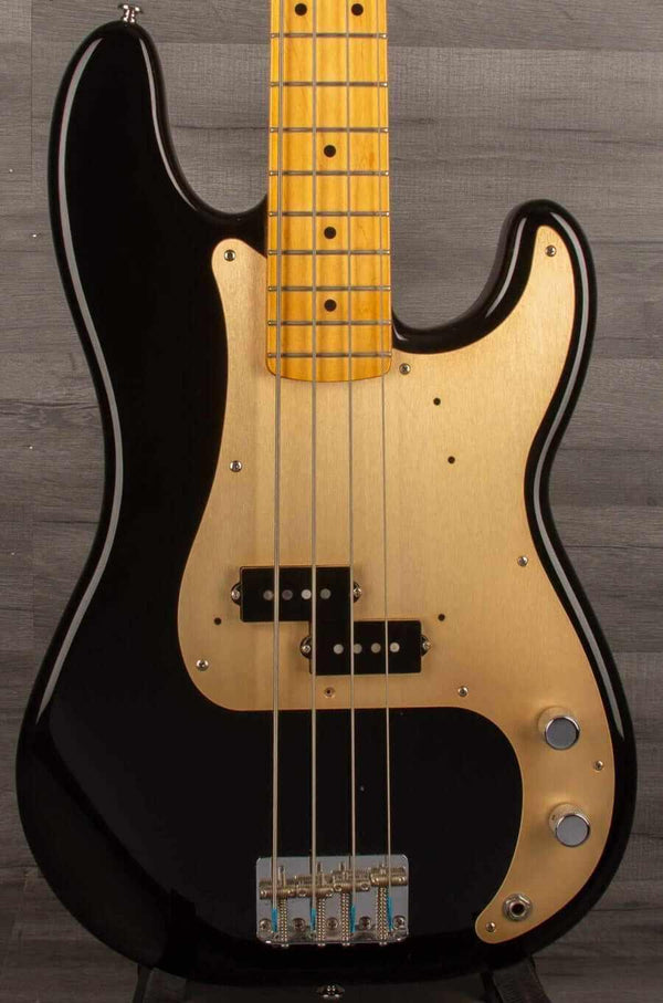 USED - Fender Classic Series '50s Precision Bass Guitar, Black - 2013