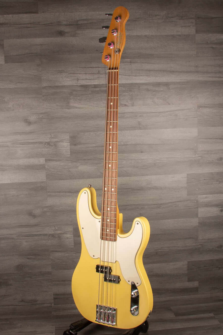 USED - Fender Mike Dirnt Artist Series Signature Precision Bass Guitar - Blonde - 2004