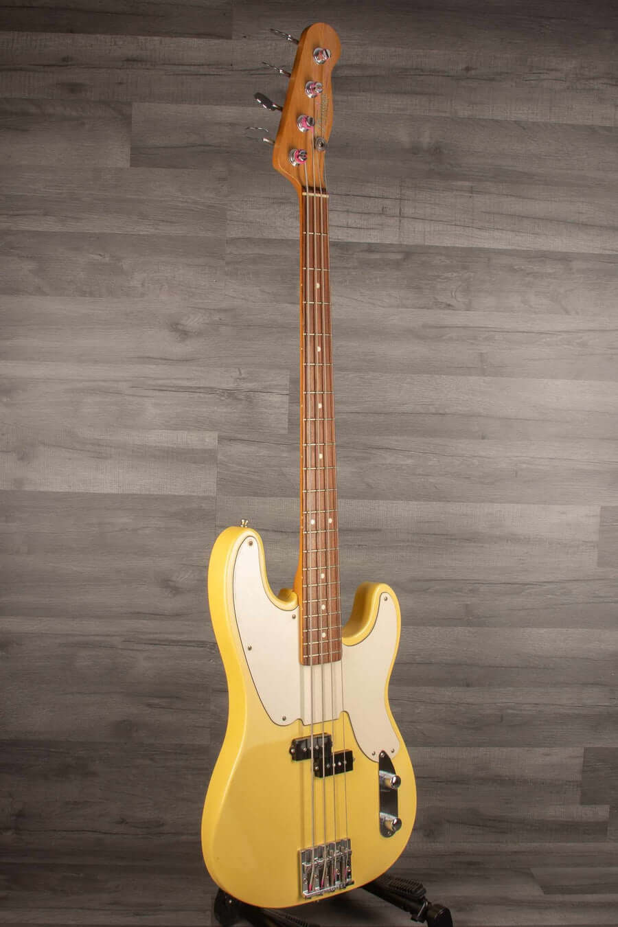 USED - Fender Mike Dirnt Artist Series Signature Precision Bass Guitar - Blonde - 2004