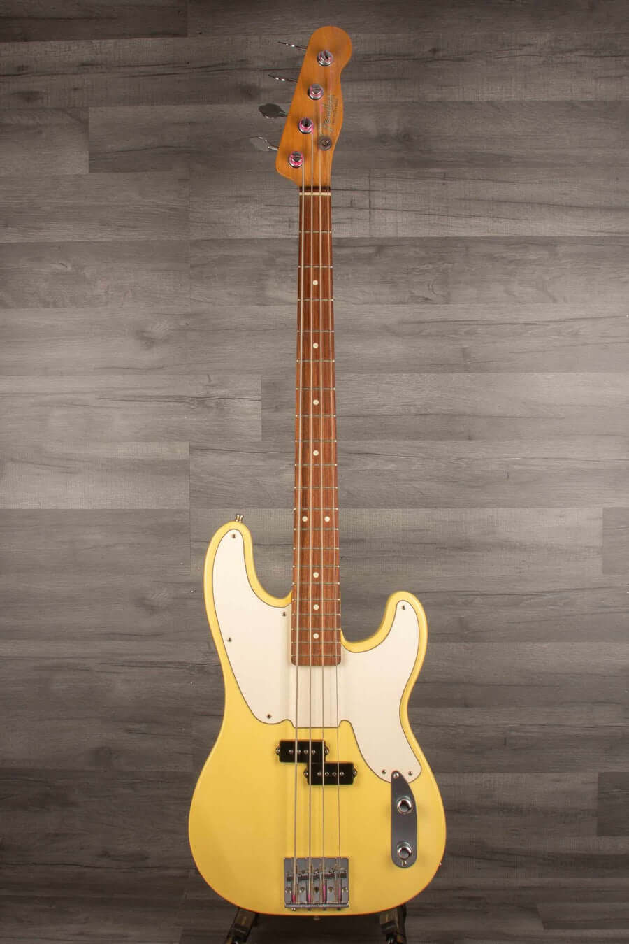 USED - Fender Mike Dirnt Artist Series Signature Precision Bass Guitar - Blonde - 2004