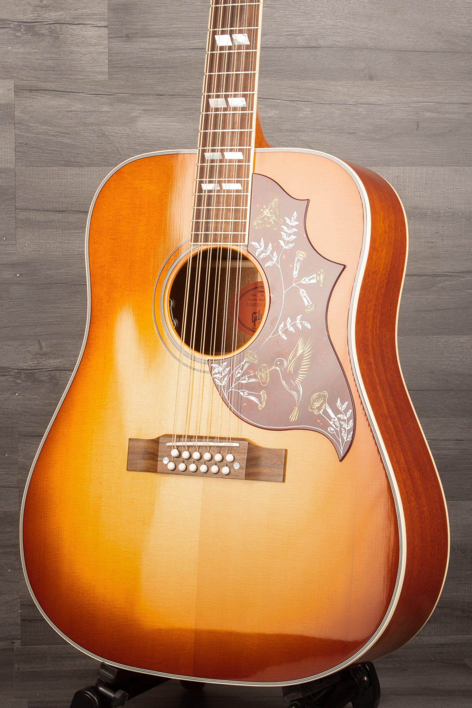 USED - Gibson Custom Shop Hummingbird 12 string Ltd edition