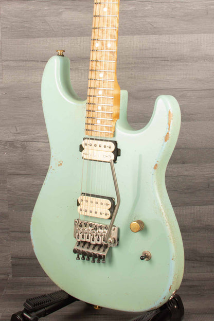 USED - Luxxtone Custom Shop Ltd - El Macete, Floyd, Sonic Blue