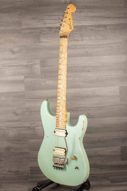 USED - Luxxtone Custom Shop Ltd - El Macete, Floyd, Sonic Blue