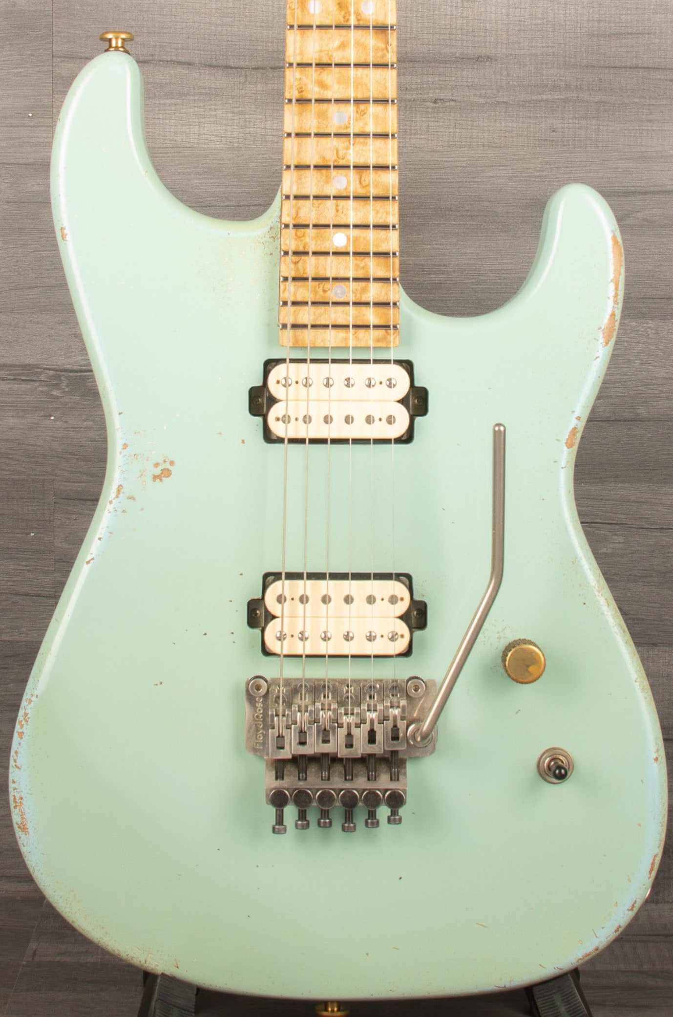 USED - Luxxtone Custom Shop Ltd - El Macete, Floyd, Sonic Blue