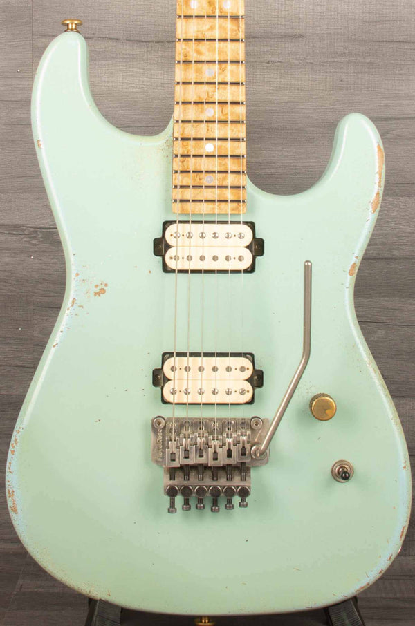 USED - Luxxtone Custom Shop Ltd - El Macete, Floyd, Sonic Blue