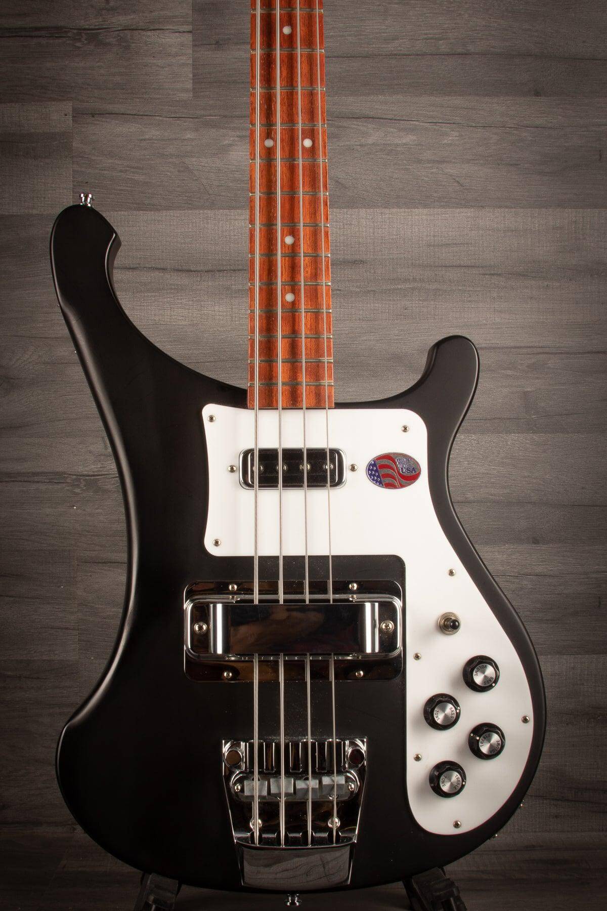 USED - Rickenbacker 4003S Bass - Matte Black - MusicStreet