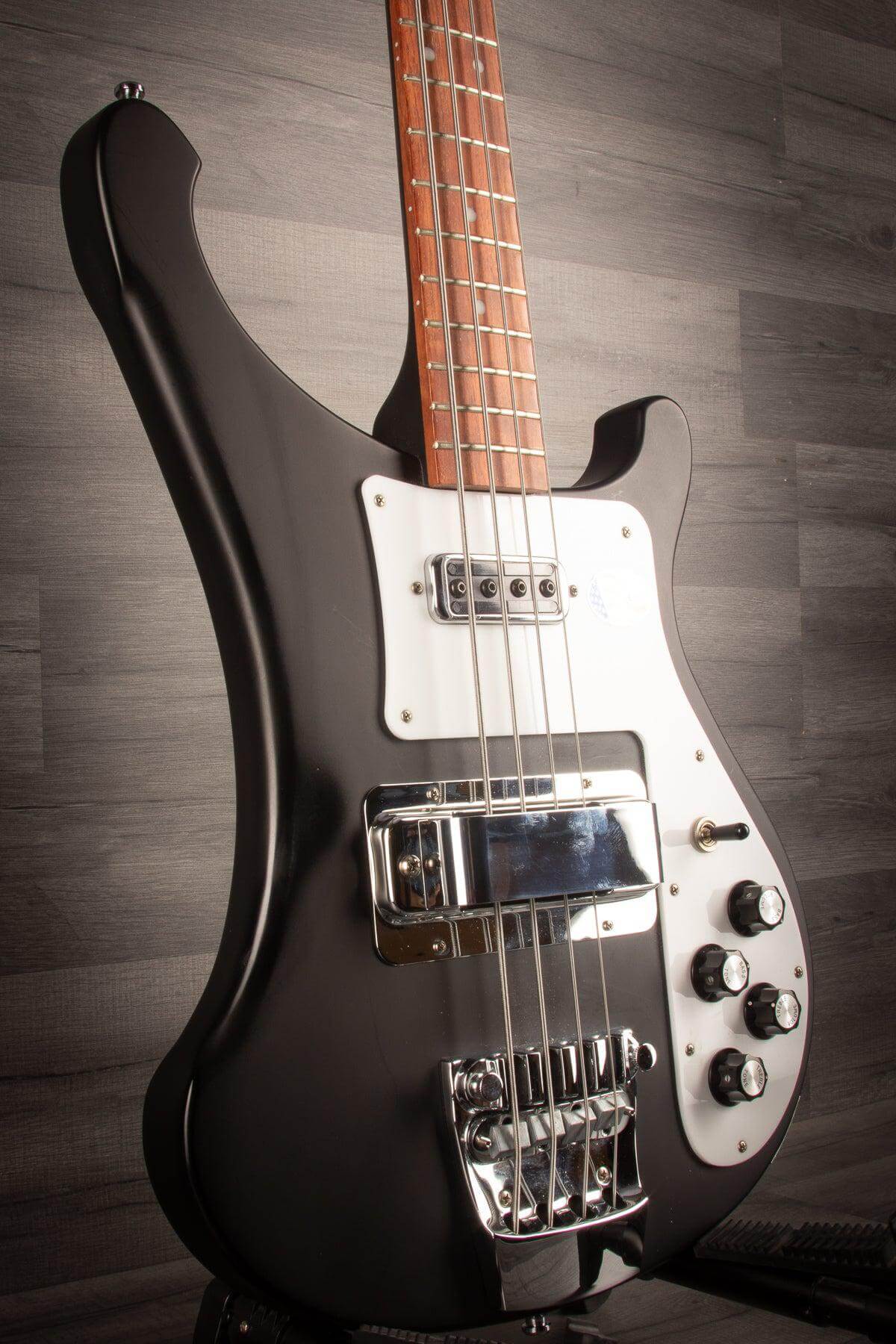 USED - Rickenbacker 4003S Bass - Matte Black - MusicStreet