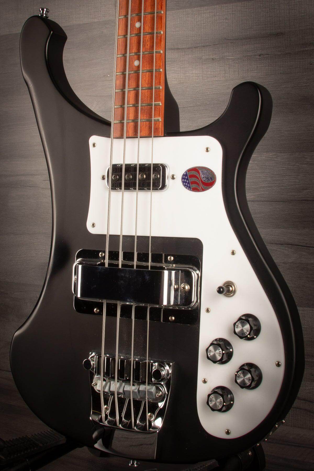 USED - Rickenbacker 4003S Bass - Matte Black - MusicStreet