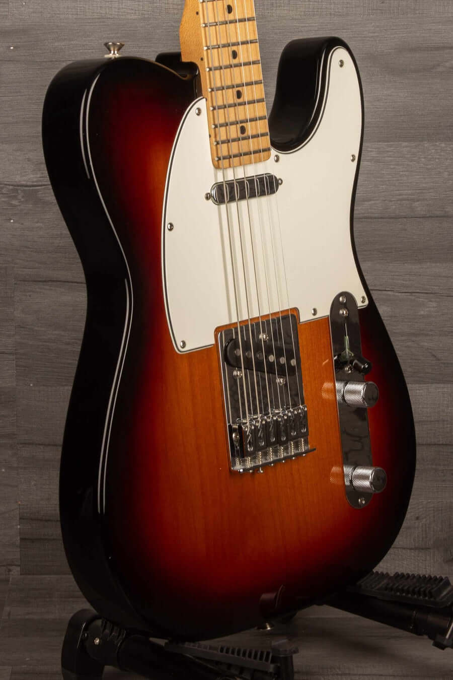 USED Fender Players Series Telecaster Sunburst Maple Neck