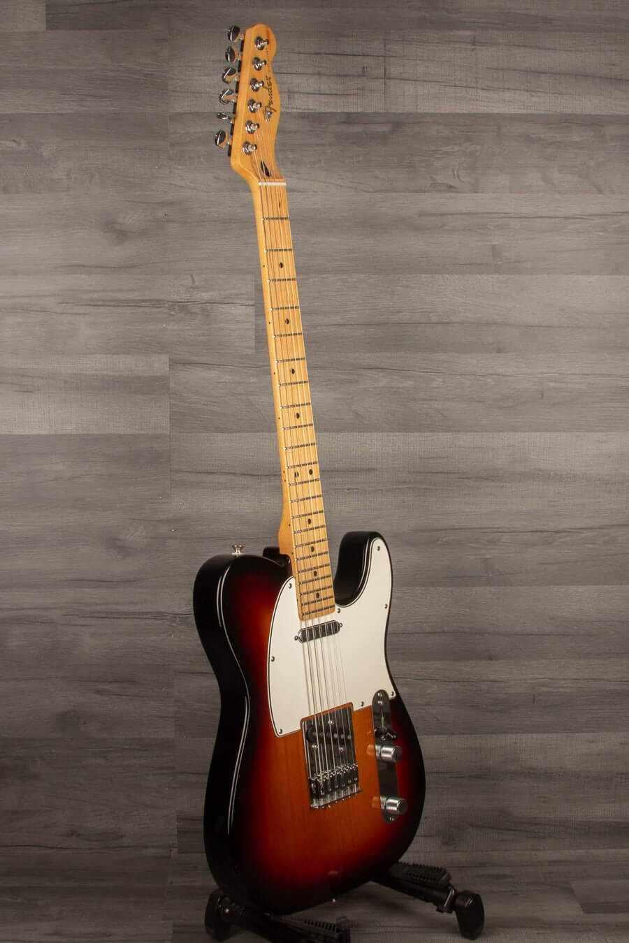 USED Fender Players Series Telecaster Sunburst Maple Neck