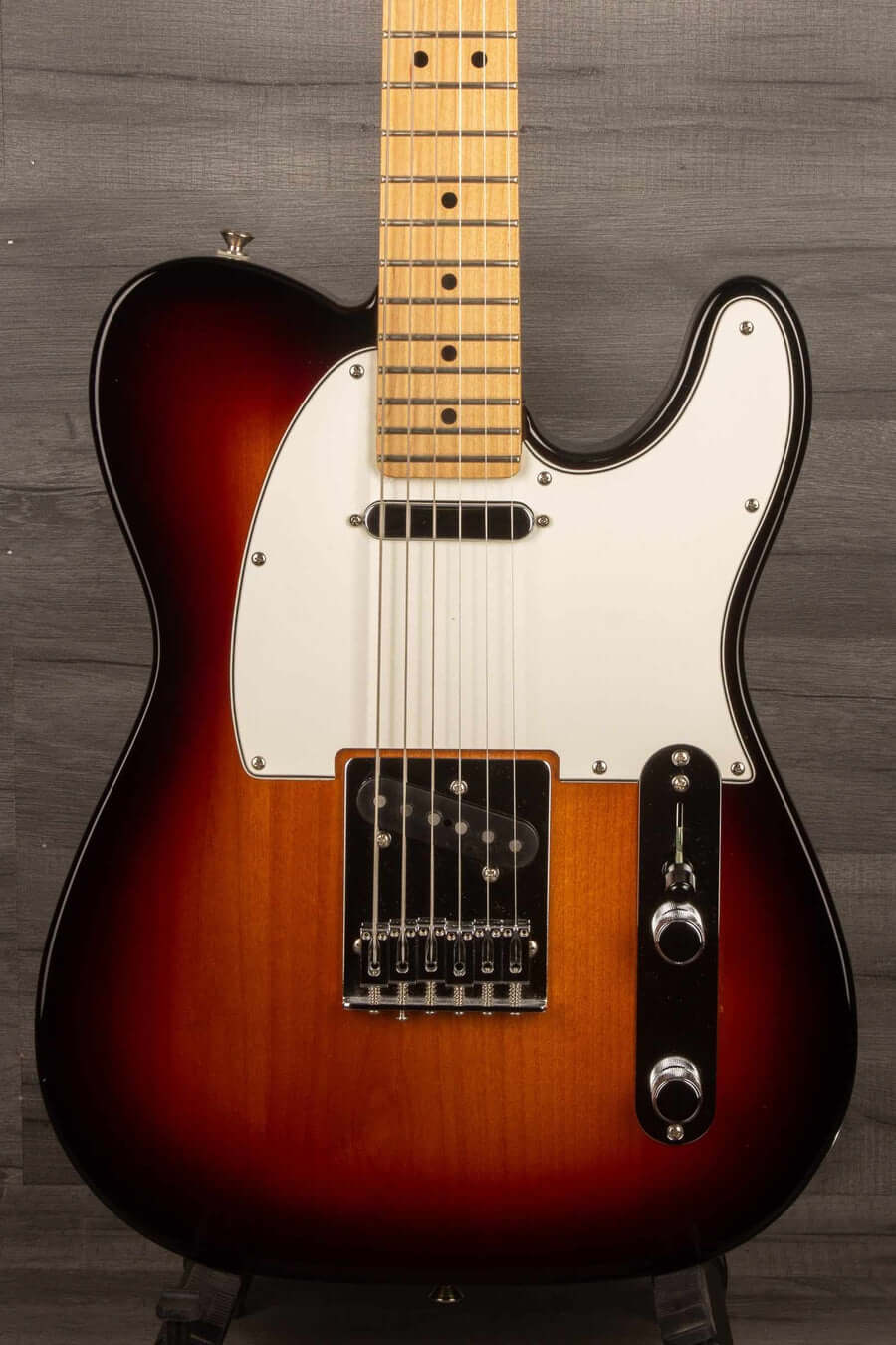 USED Fender Players Series Telecaster Sunburst Maple Neck