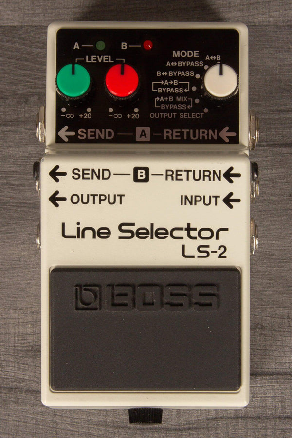 USED - Boss Ls-2 Line selector - MusicStreet