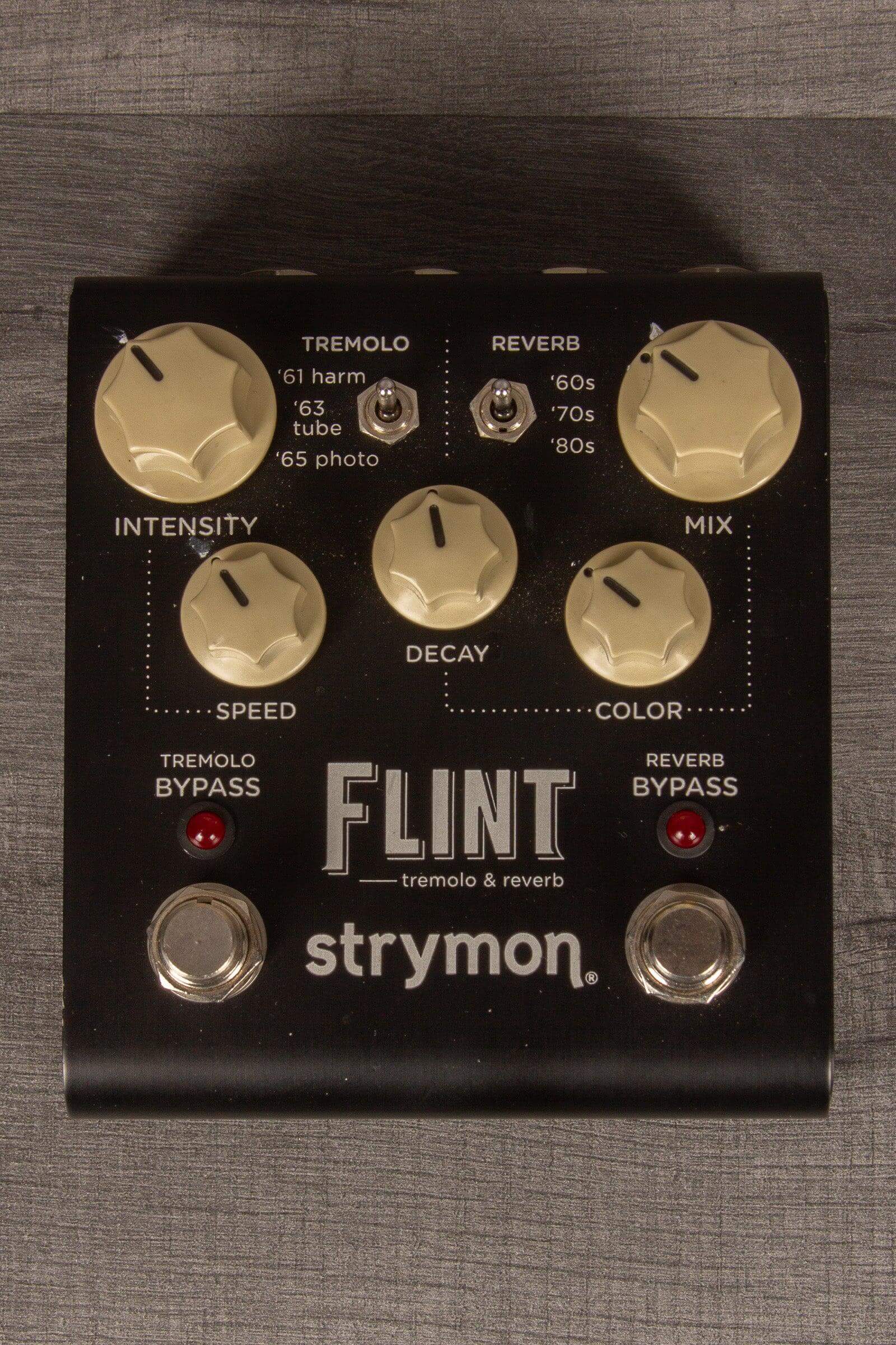 USED - Strymon Flint Tremolo & Reverb Effects Pedal