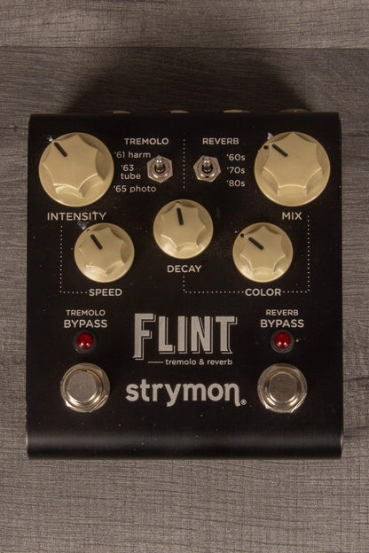USED - Strymon Flint Tremolo & Reverb Effects Pedal