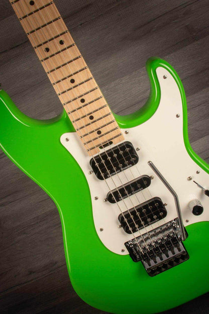 USED - Charvel Pro-Mod So-Cal Style 1 HSH FR M, Maple Fingerboard, Slime Green