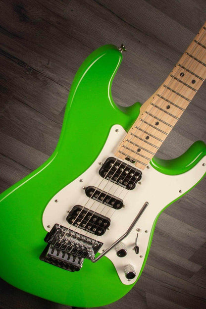 USED - Charvel Pro-Mod So-Cal Style 1 HSH FR M, Maple Fingerboard, Slime Green