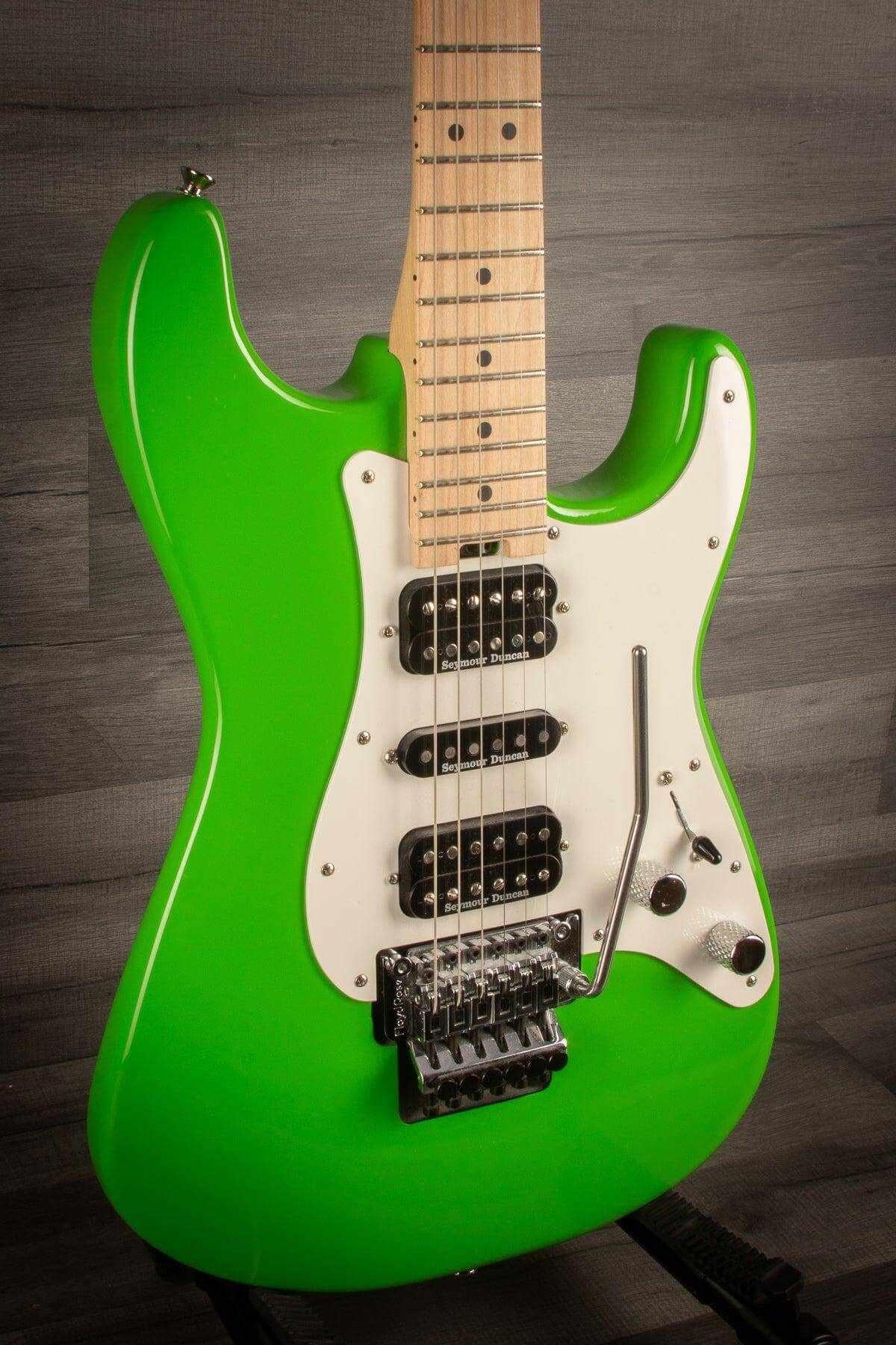 USED - Charvel Pro-Mod So-Cal Style 1 HSH FR M, Maple Fingerboard, Slime Green