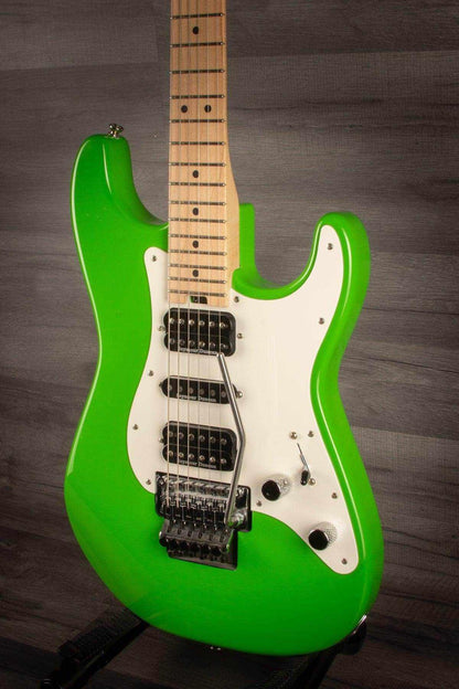 USED - Charvel Pro-Mod So-Cal Style 1 HSH FR M, Maple Fingerboard, Slime Green