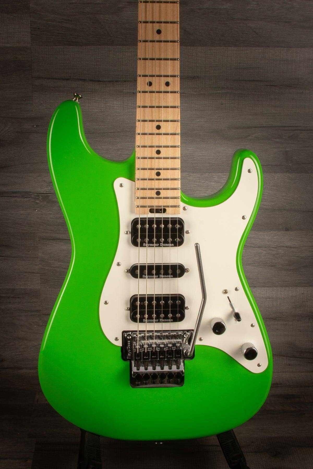 USED - Charvel Pro-Mod So-Cal Style 1 HSH FR M, Maple Fingerboard, Slime Green