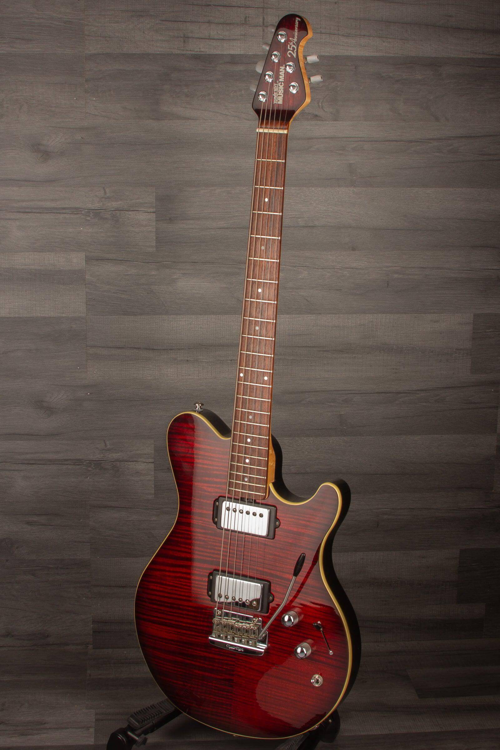 USED - Music Man 25th Anniversary Venetian Redburst - MusicStreet