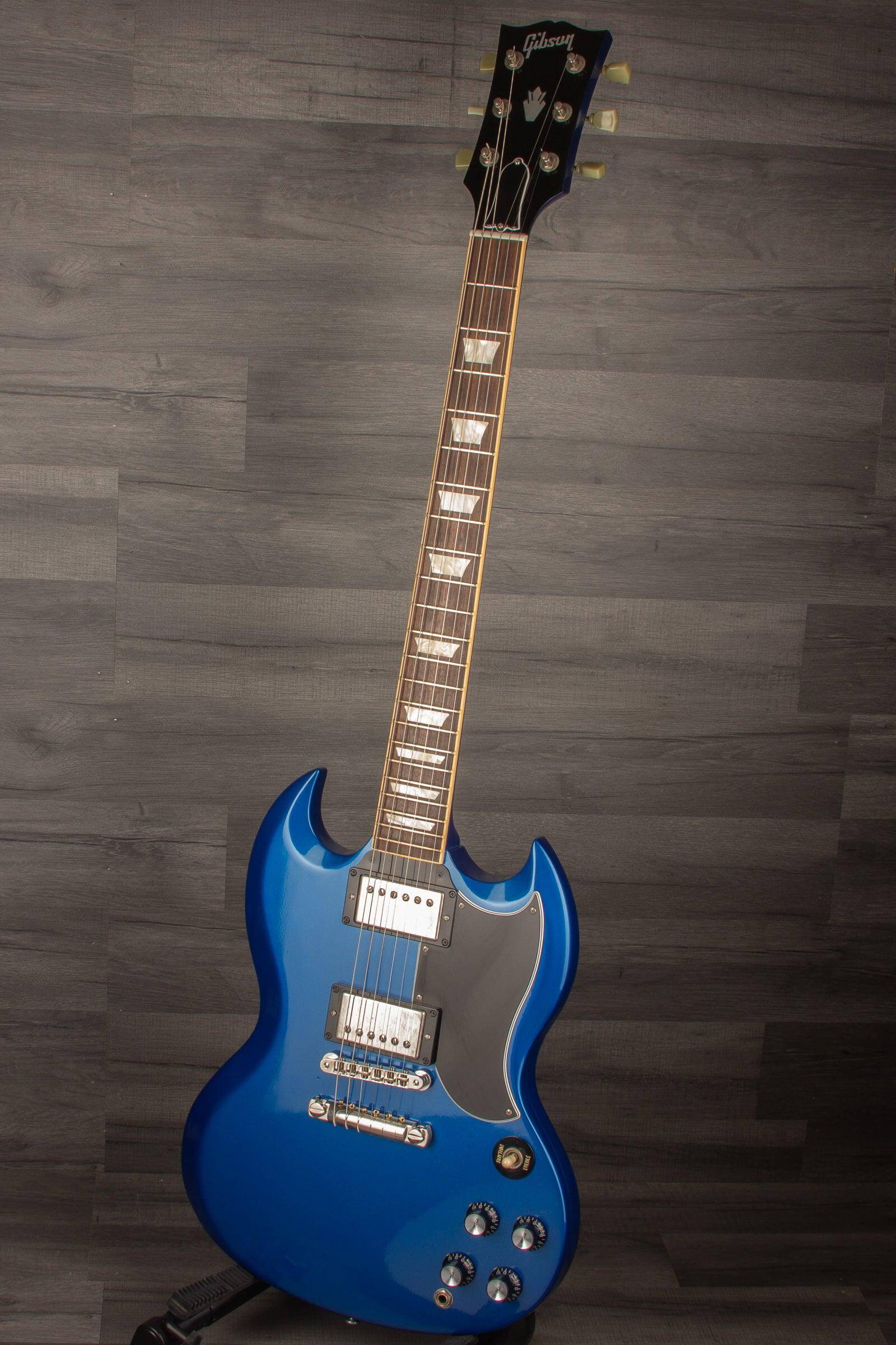 USED - Gibson SG '61 Re-Issue Limited Run Sapphire Blue 2006 - MusicStreet