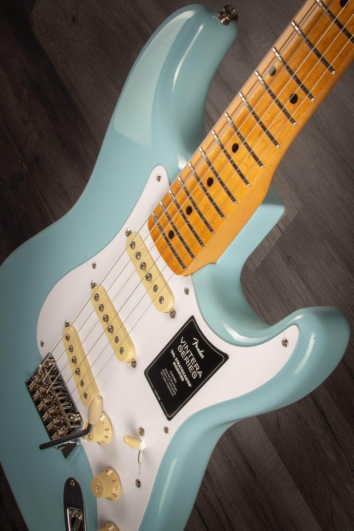 Fender Vintera 50s Stratocaster Modified Daphne Blue - MusicStreet