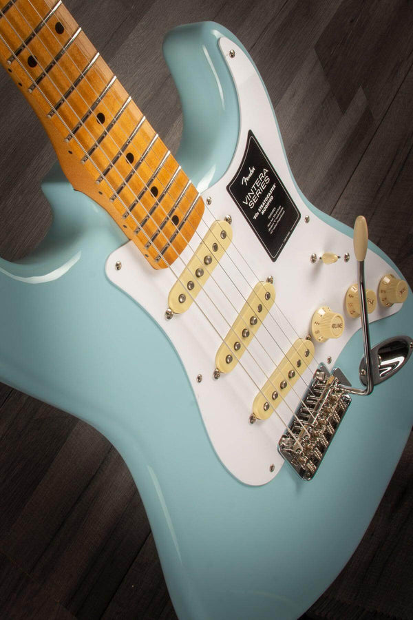 Fender Vintera 50s Stratocaster Modified Daphne Blue - MusicStreet