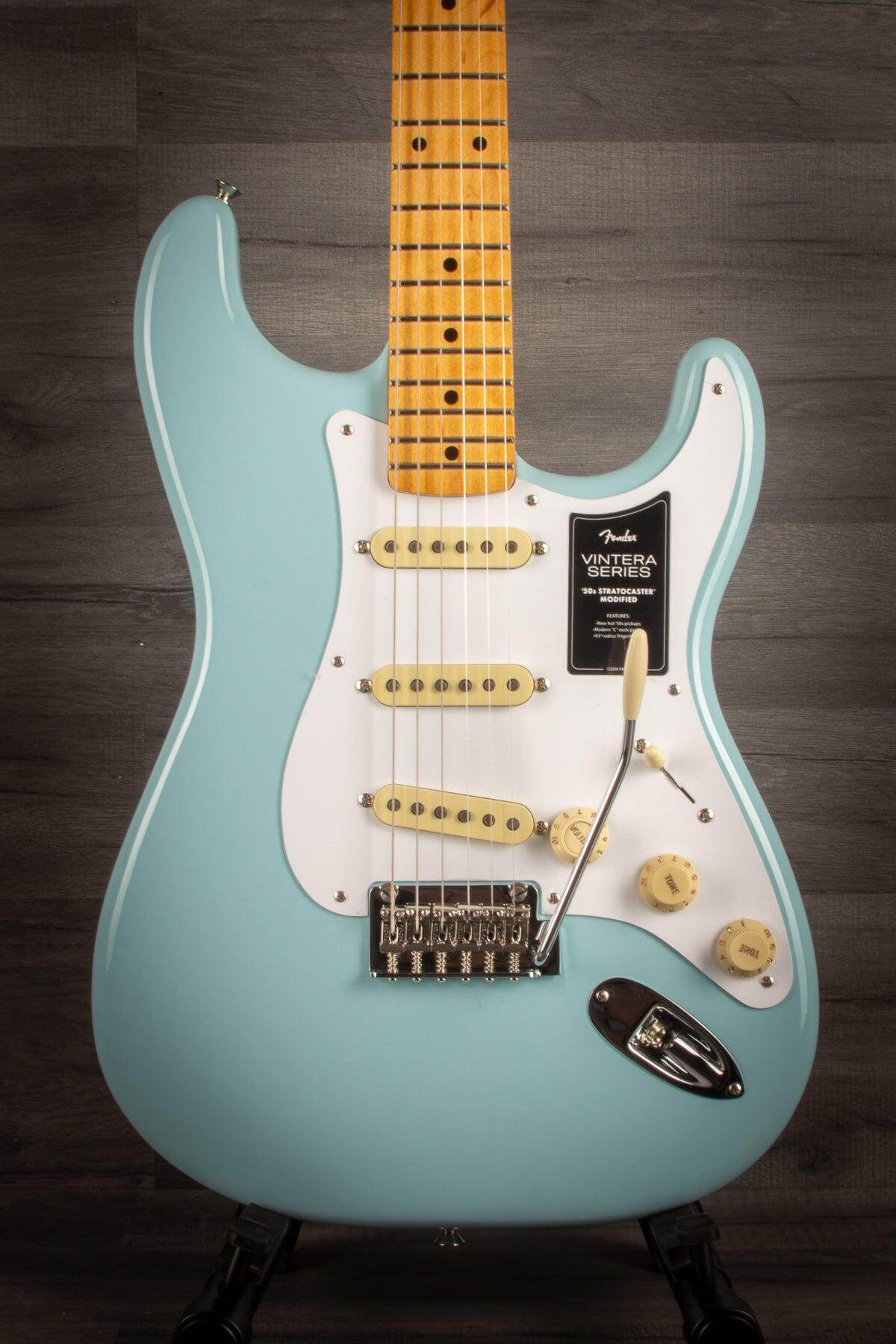 Fender Vintera 50s Stratocaster Modified Daphne Blue - MusicStreet