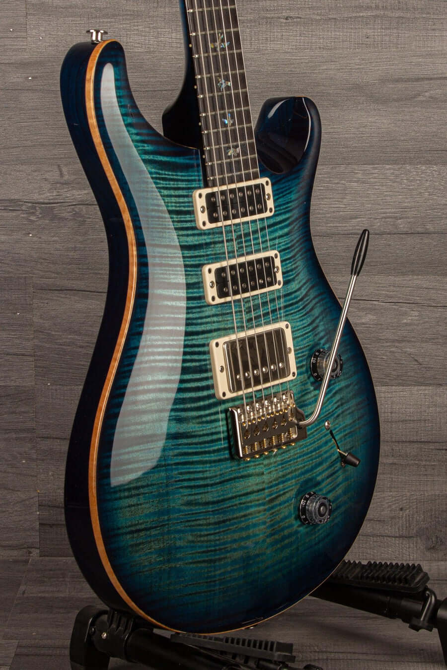 PRS - Wood Library Studio Electric Guitar - Cobalt Blue #0355416