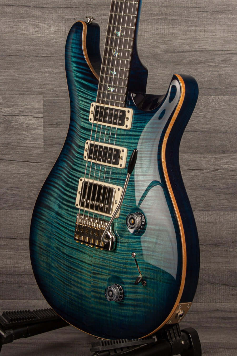 PRS - Wood Library Studio Electric Guitar - Cobalt Blue #0355416
