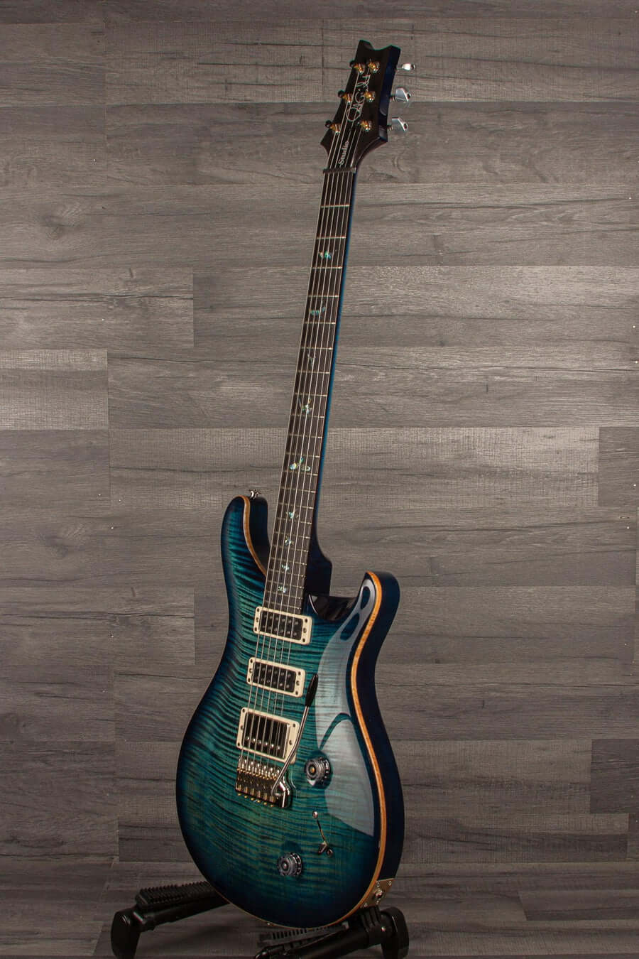 PRS - Wood Library Studio Electric Guitar - Cobalt Blue #0355416