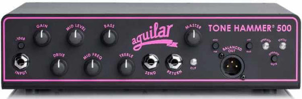 Aguilar TH500 Tone Hammer 500 Lightweight Bass Head Breast Cancer Awareness Edition