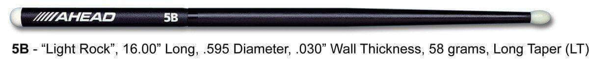 Ahead 5B Light Rock Drumsticks (Lt)