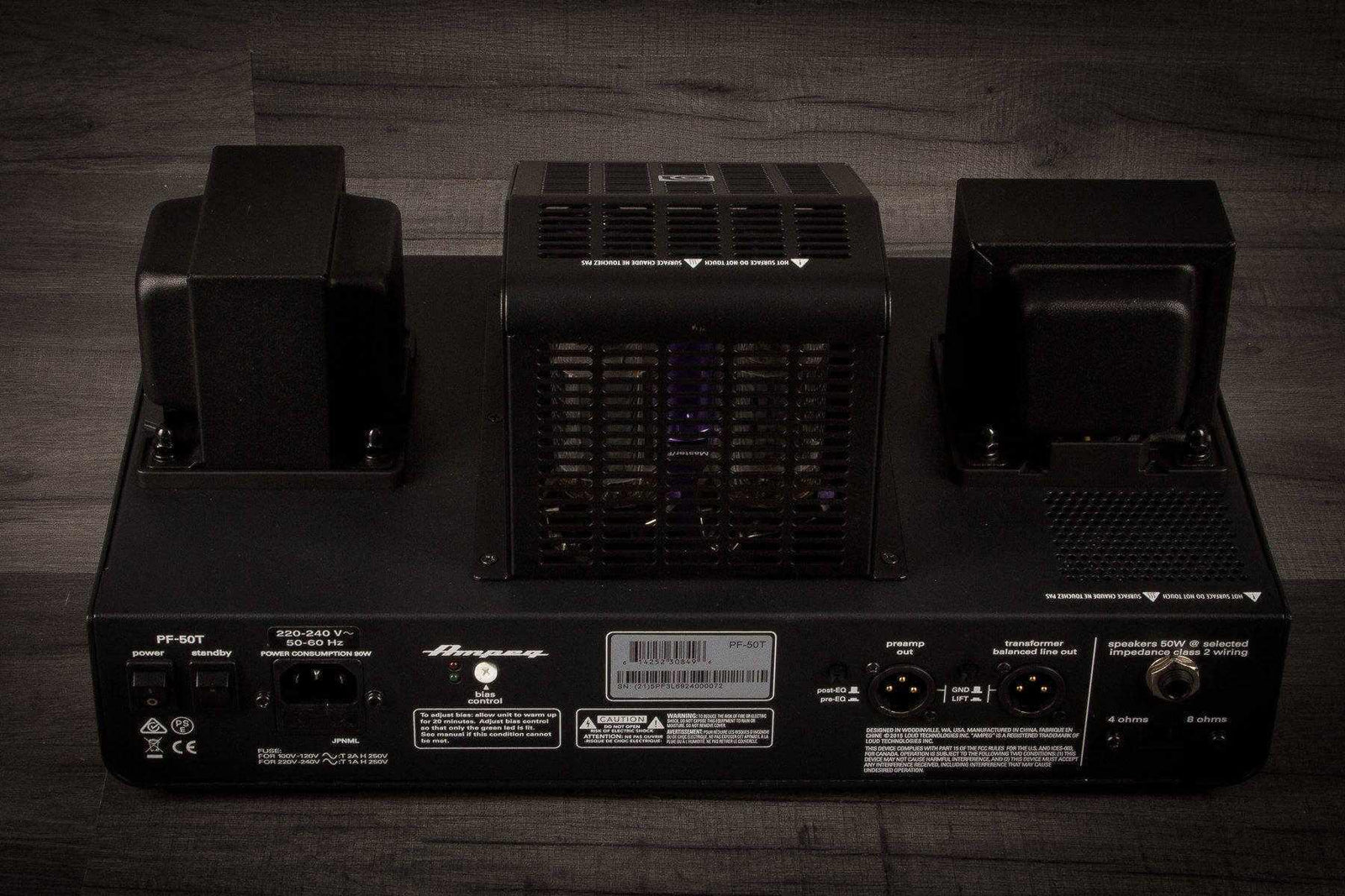 Ex Demo - Ampeg PF-50T Bass Head