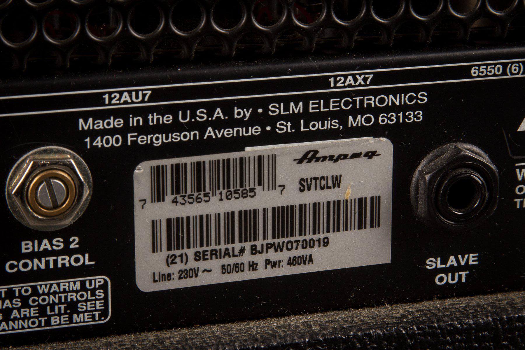 USED - 2002 Ampeg SVT Classic (USA Made)