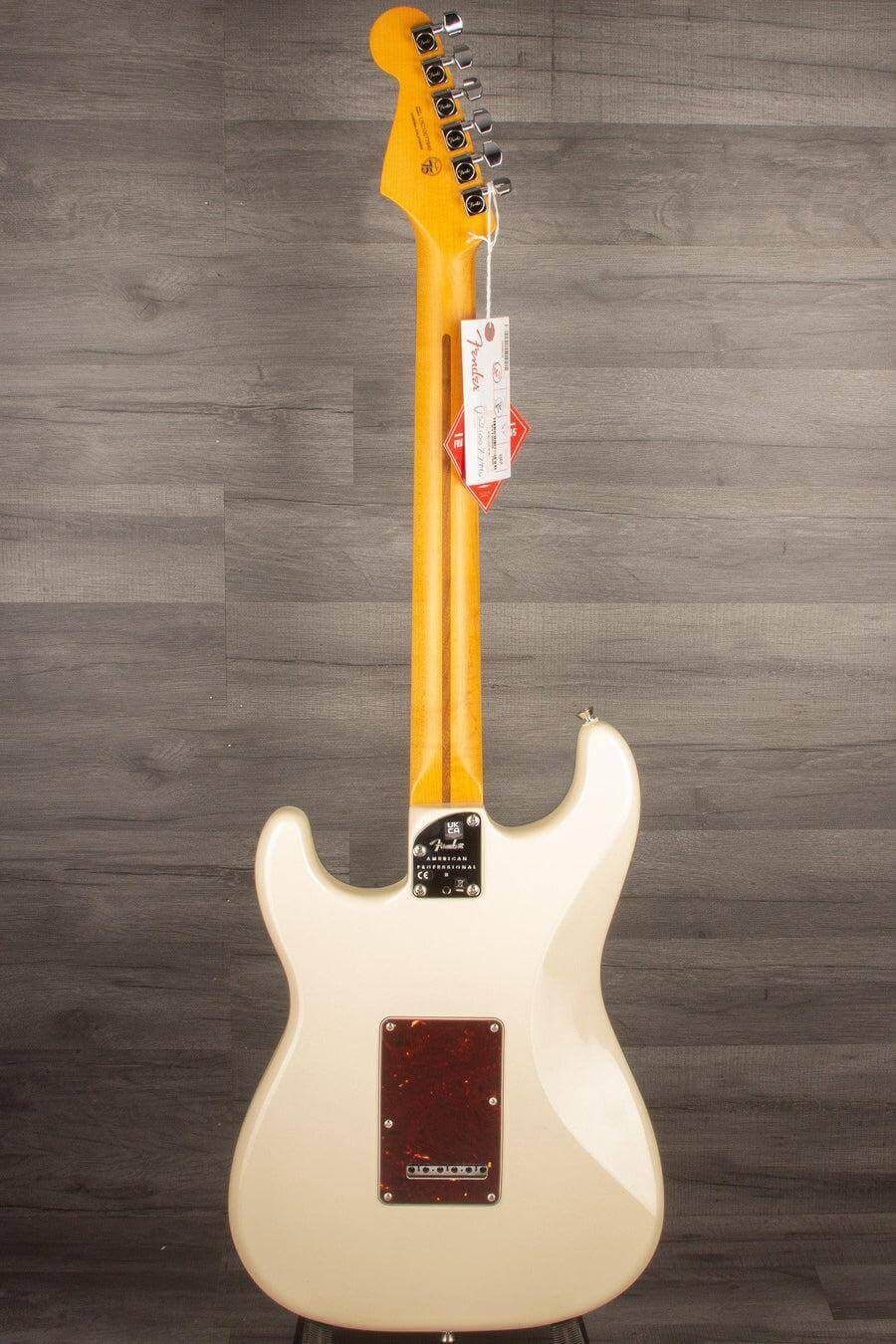 USED - Fender American Professional II Stratocaster Olympic White Rosewood