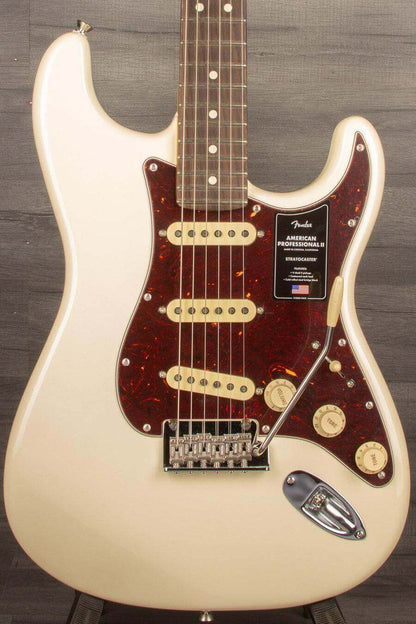 USED - Fender American Professional II Stratocaster Olympic White Rosewood