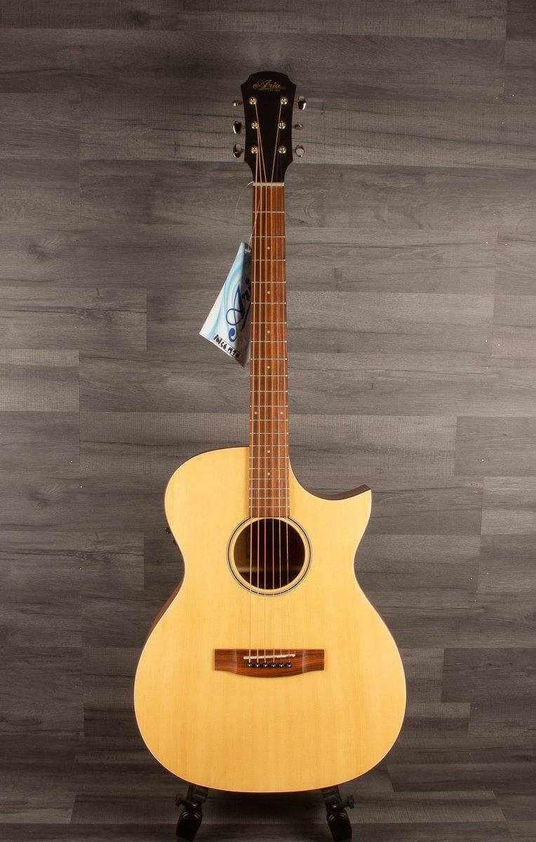 Aria 101CE MTN Electro-Cutaway Acoustic Guitar Natural