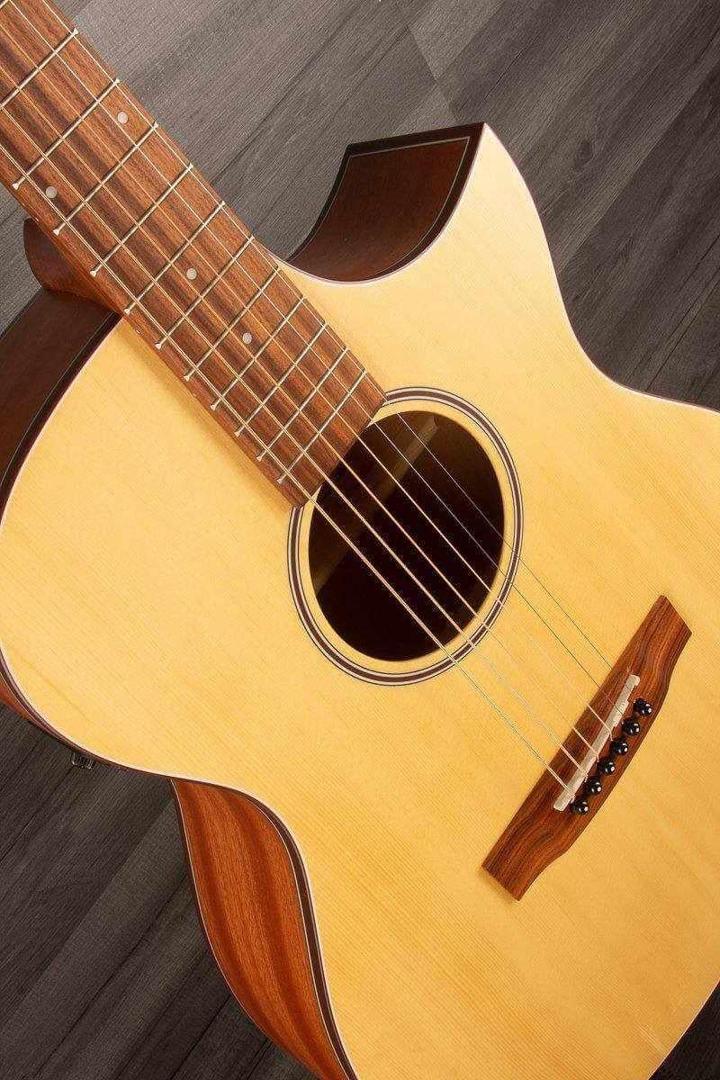 Aria 101CE MTN Electro-Cutaway Acoustic Guitar Natural