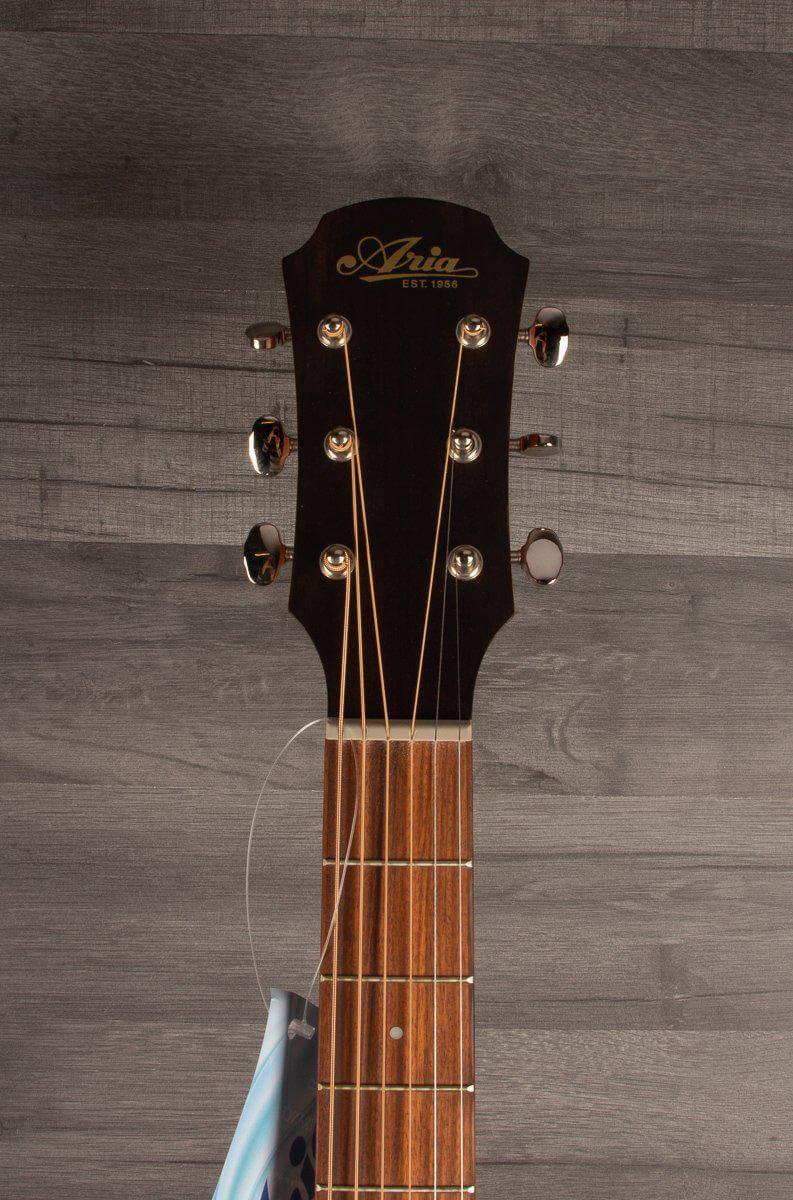 Aria 101CE MTN Electro-Cutaway Acoustic Guitar Natural