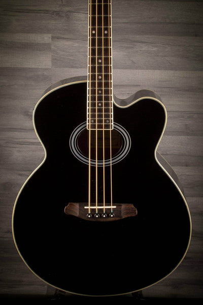 Aria Feb-30M Black Acoustic - Bass Guitar