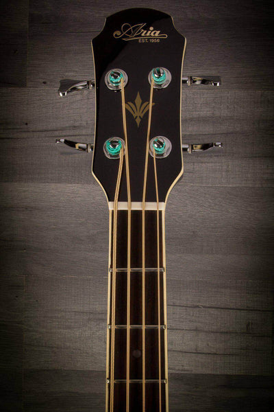 Aria Feb-30M Black Acoustic - Bass Guitar
