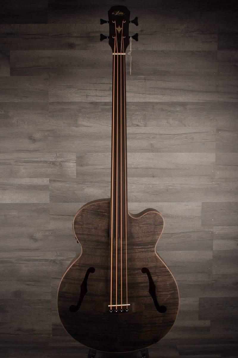 Aria FEB - F2/FL STBK Fretless Electro - Acoustic Bass Guitar
