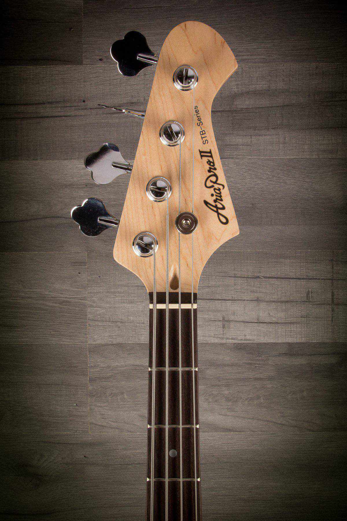Aria STB JB/B BK - Bass Guitar with Tortoise Scratch Guard