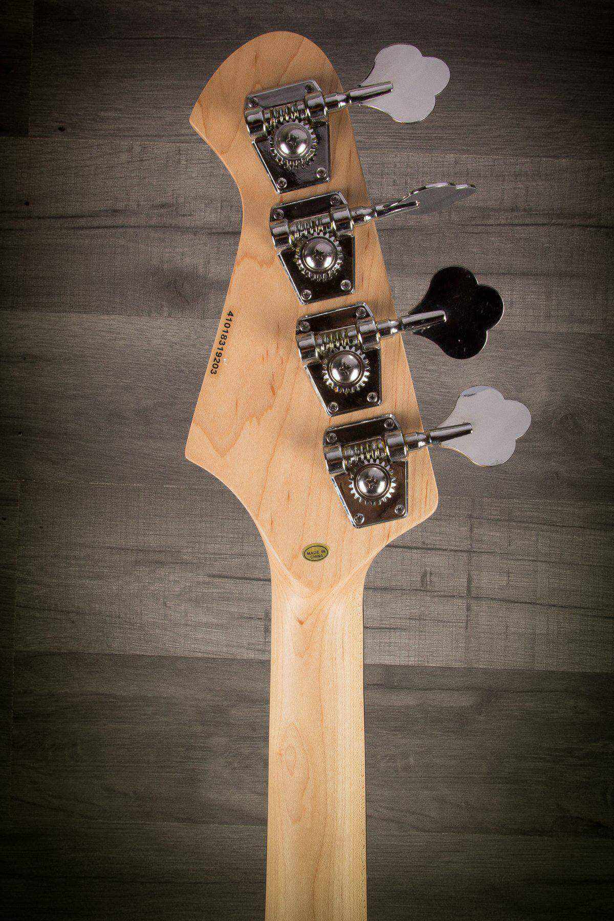 Aria STB JB/B BK - Bass Guitar with Tortoise Scratch Guard