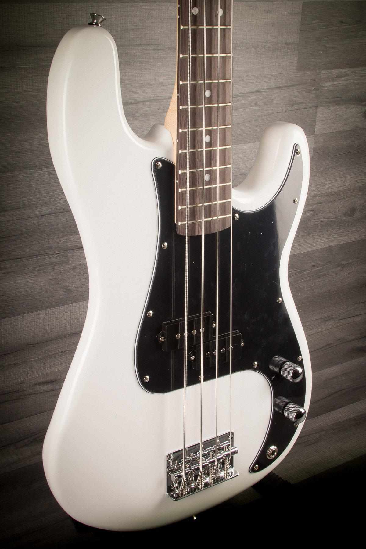 Aria STB PB/B White - Bass Guitar