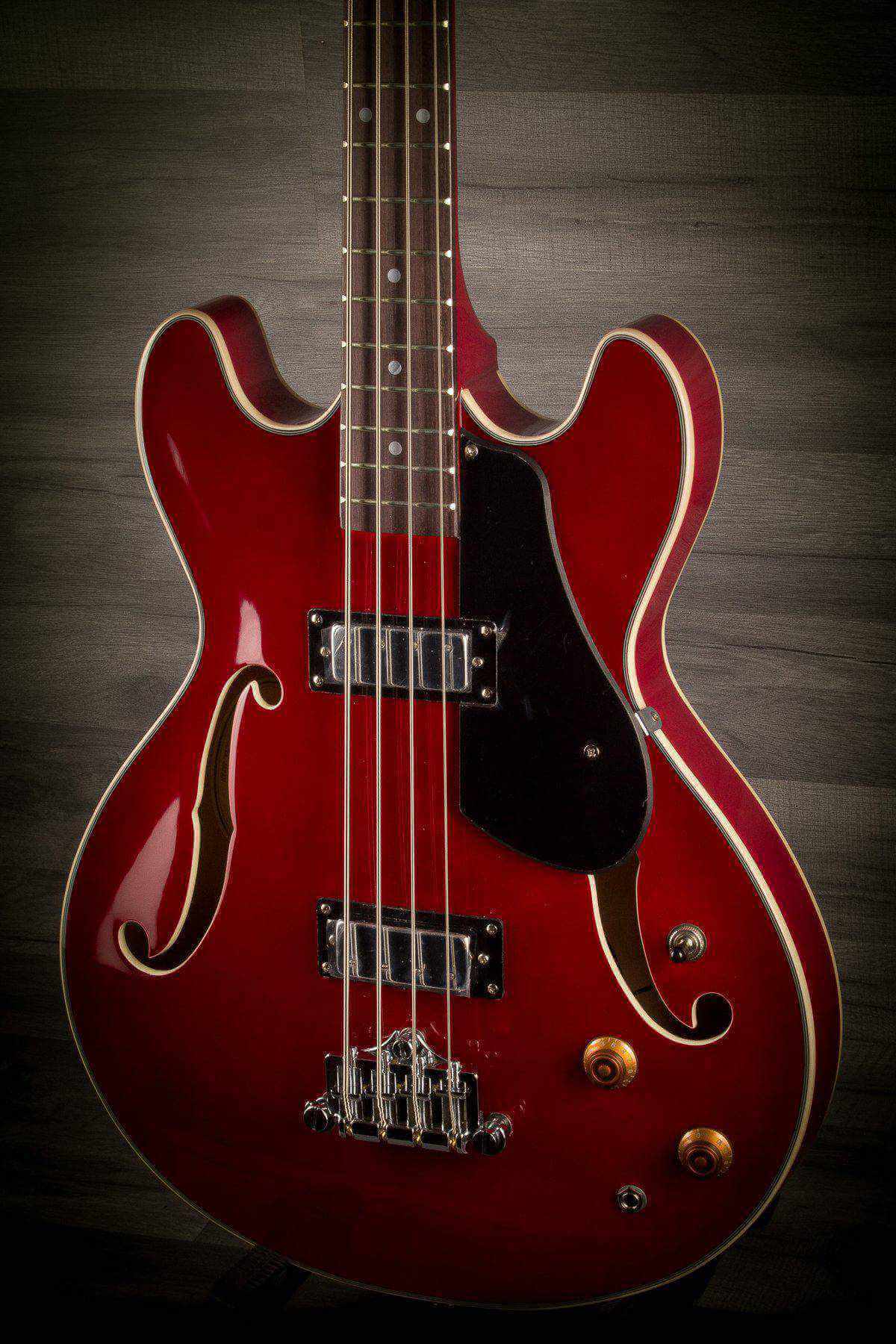 Aria TAB Classic Wine Red - MusicStreet