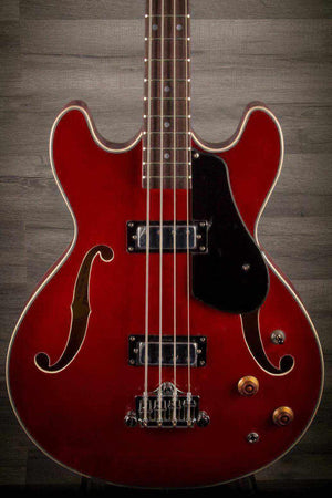 Aria TAB Classic Wine Red - Bass Guitar - Set Up by MusicStreet