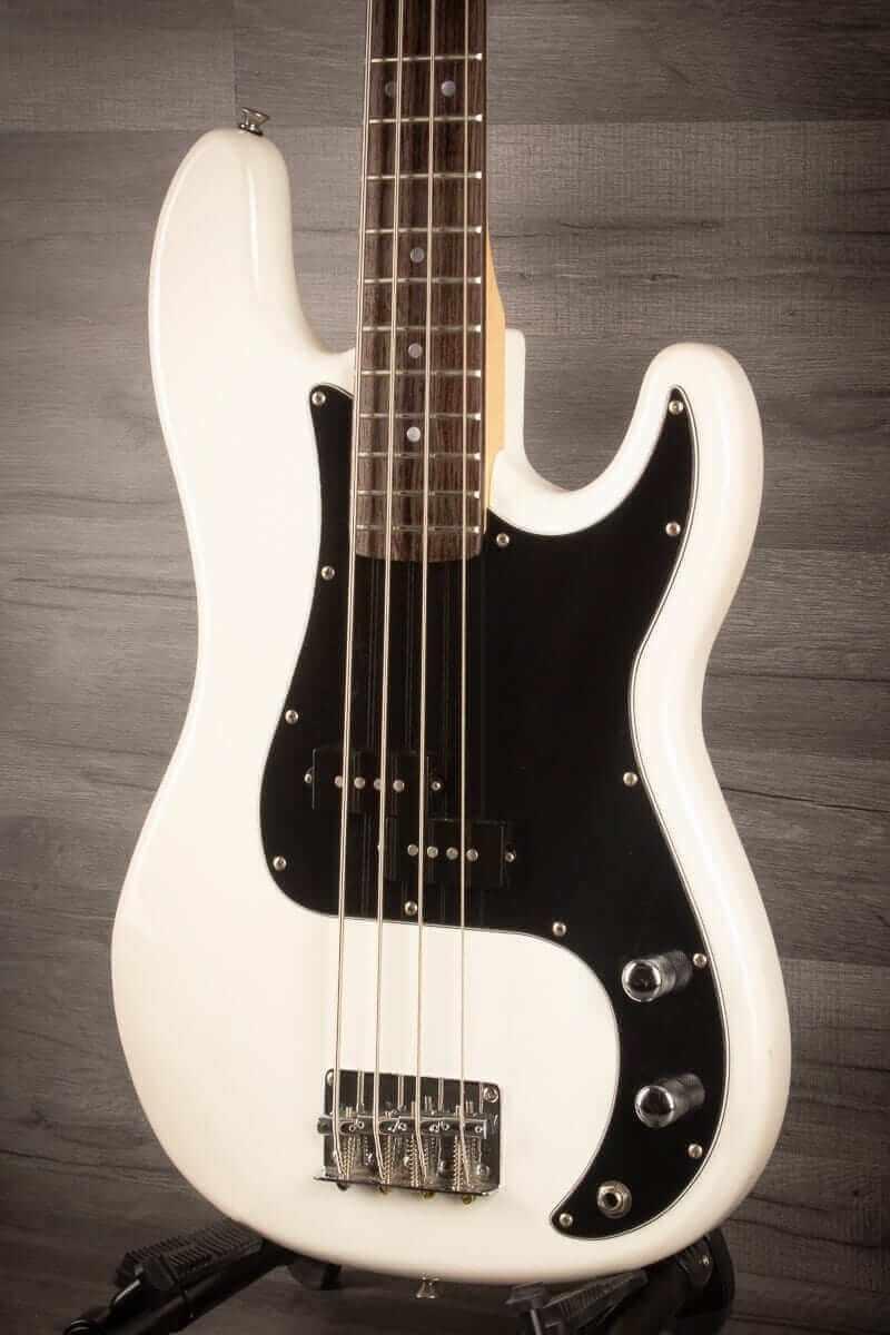 USED - Aria STB PB/B Bass Guitar - White